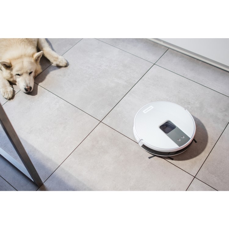 MH12 Maxcom 1800Pa Robot Vacuum Cleaner Camera Navigation with Intelligent Floor Carpet Sweeping and Mopping