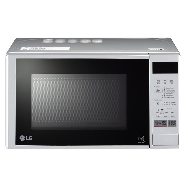 LG MH6042DS 20L 700W Freestanding Microwave Oven With Grill Silver