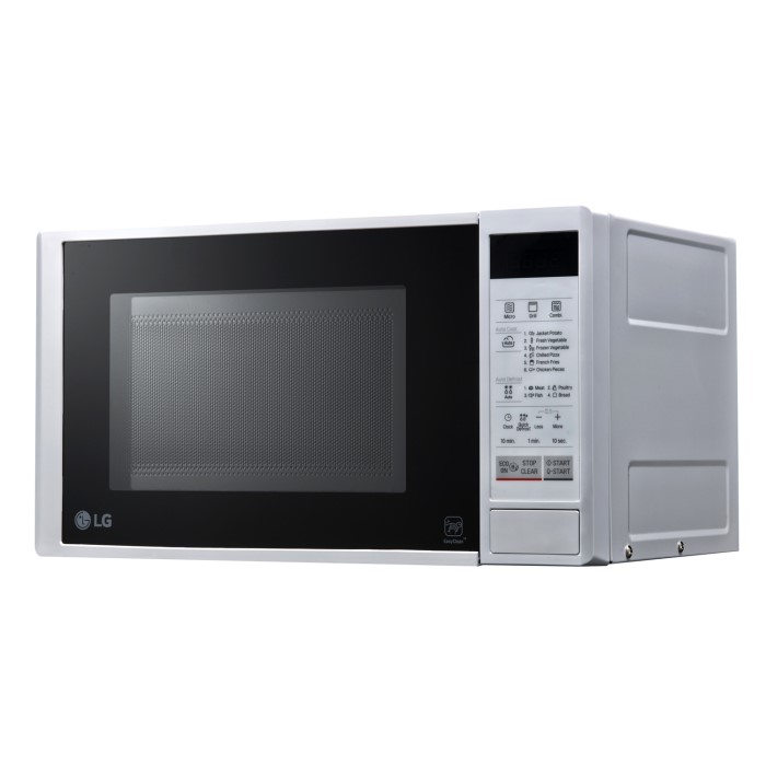 LG MH6042DW 20L 700W Freestanding Microwave Oven With Grill White Appliances Direct