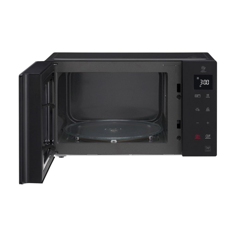 LG MH6336GIB 23L 1000W NeoChef Microwave Oven with Grill – Black  Smart Inverter Technology Grill Function Even Cooking & Fast Defrost Countertop Microwave for Modern Kitchens