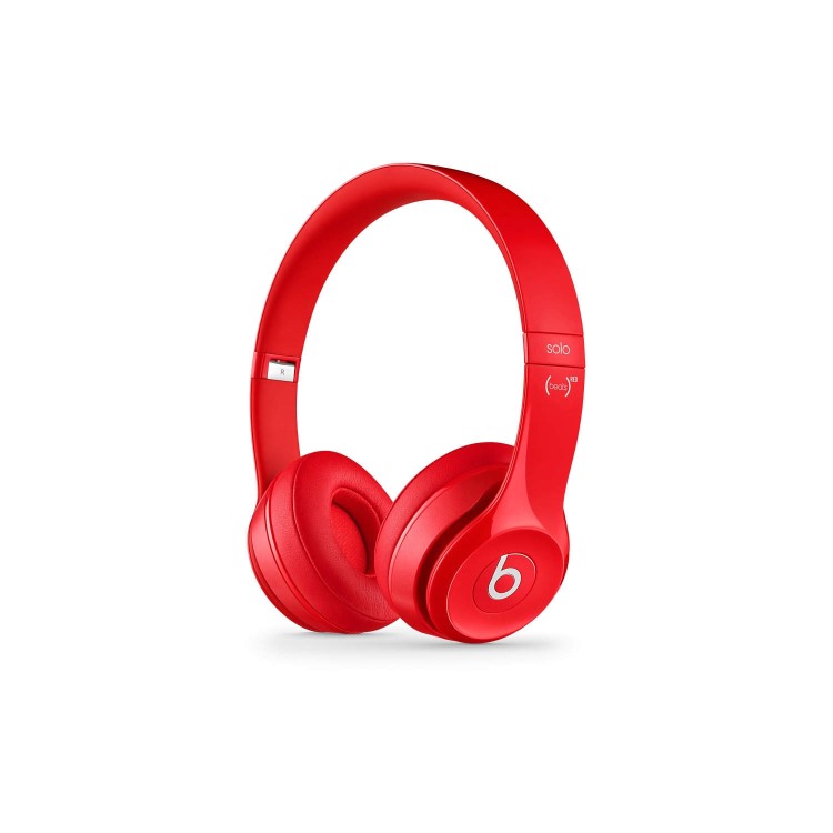 Beats Solo2 On-Ear Headphones - Red