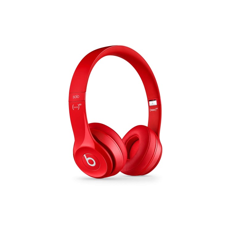 Beats Solo2 On-Ear Headphones - Red