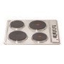 Matrix MHE001SS 60cm Solid Plate Electric Hob - Stainless Steel
