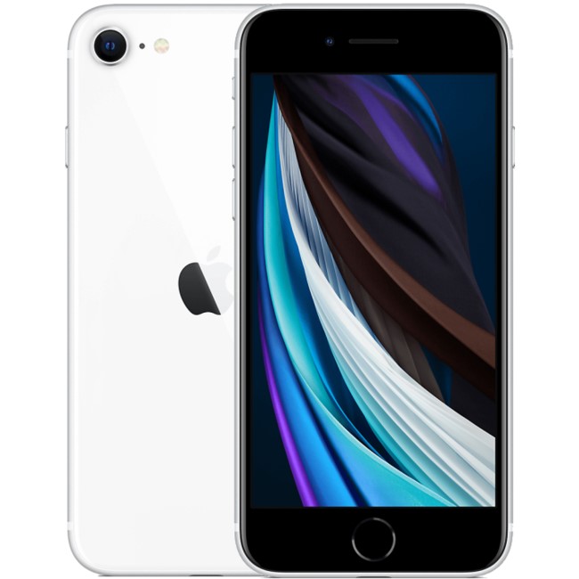 Apple iPhone SE 2020 Slim Pack White 4.7" 64GB 4G Unlocked & SIM Free Smartphone