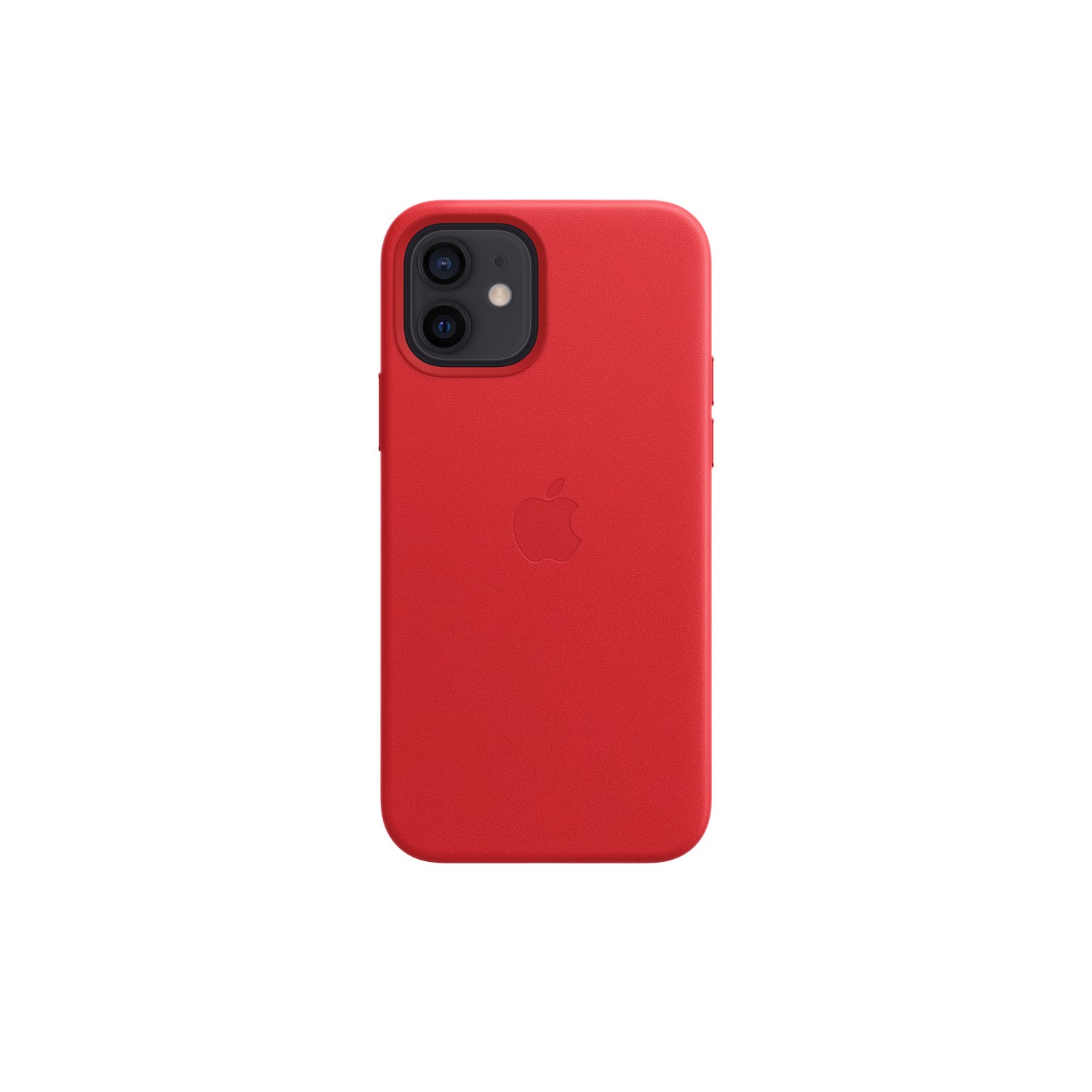 Apple iPhone 12/12 Pro Leather Case with MagSafe - Red