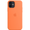 Apple iPhone 12/12 Pro Silicone Case with MagSafe - Kumquat
