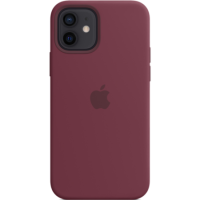 Apple iPhone 12/12 Pro Silicone Case with MagSafe - Plum