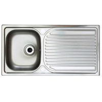 Astracast MI0850SX Aegean Compact 1.0 Bowl Sink - Satin Polish