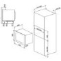 GRADE A1 - As new but box opened - Smeg MI20X-1 Cucina Built-in Stainless Steel Microwave Complete with Frame