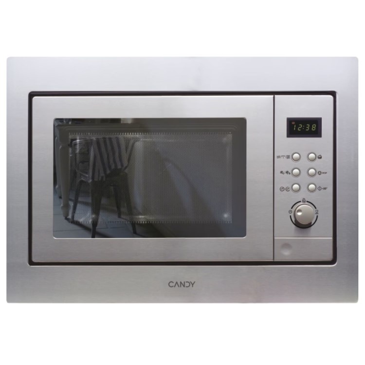 Candy Built-In 800W Microwave with Grill - Stainless Steel
