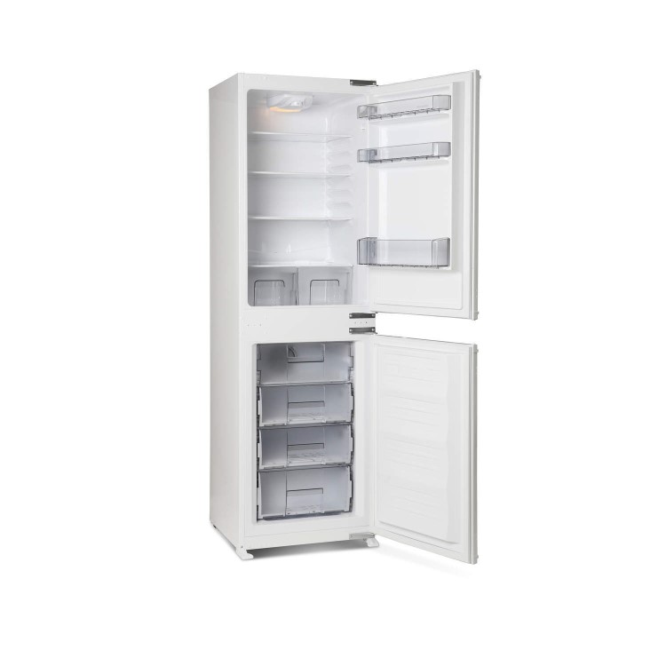 Montpellier MIFF500 Static 50/50 Integrated Fridge Freezer - White