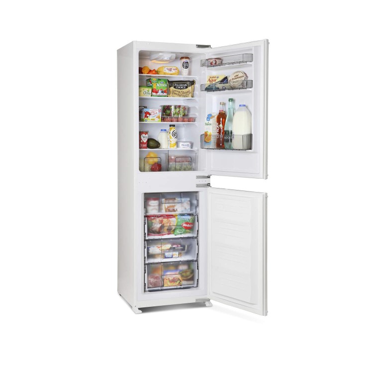Montpellier MIFF500 Static 50/50 Integrated Fridge Freezer - White