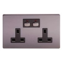 Energenie MiHome Style -  Double Socket - nickel