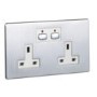 Energenie MiHome Style - Double Socket - steel