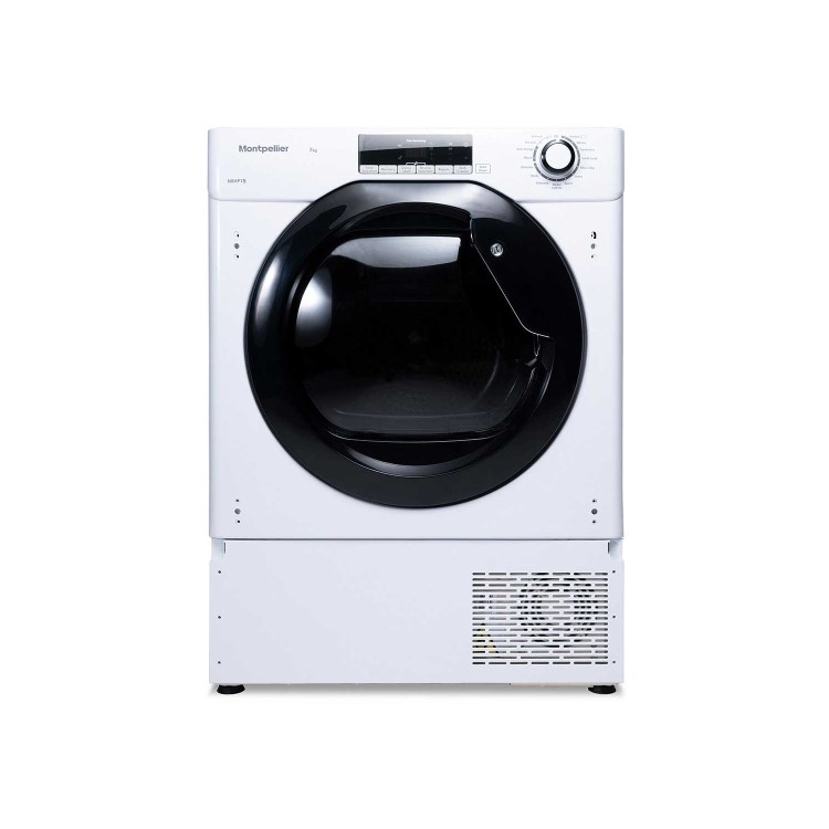 Montpellier 7kg Integrated Heat Pump Tumble Dryer - White