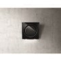 Elica MINI-IO-BLK Mini iO Angled 55cm Chimney Cooker Hood Black Glass