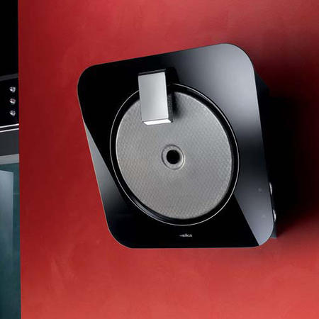 Elica MINI_HALCYON_BLK Mini Halcyon Decorative 55cm Chimney Hood in Black
