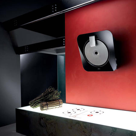 Elica MINI_HALCYON_BLK Mini Halcyon Decorative 55cm Chimney Hood in Black