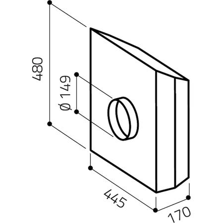 Elica CUBE90RM-BOX2 External Motor 4009378 - 1 Only To Clear