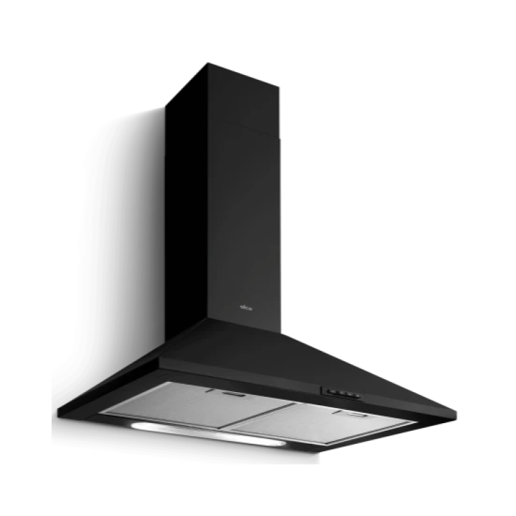 Elica Missy 60cm Chimney Cooker Hood - Black