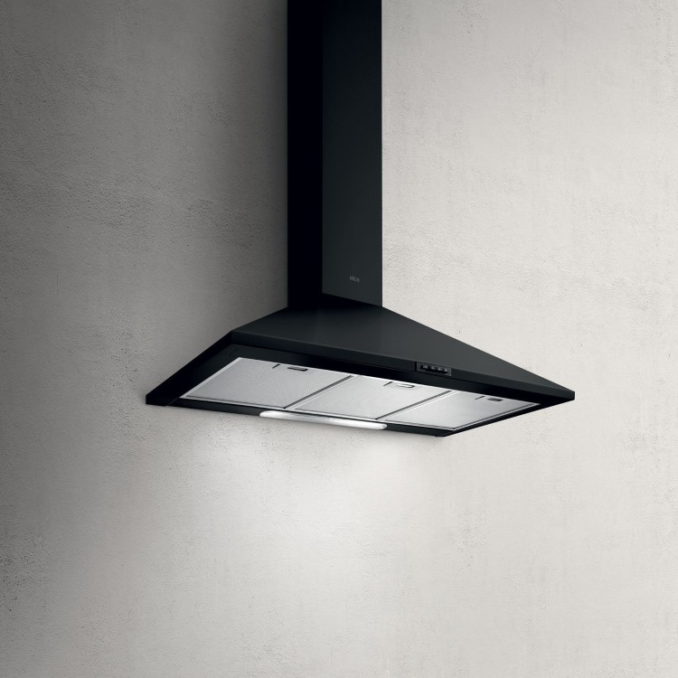 Elica Missy 90cm Chimney Cooker Hood - Black