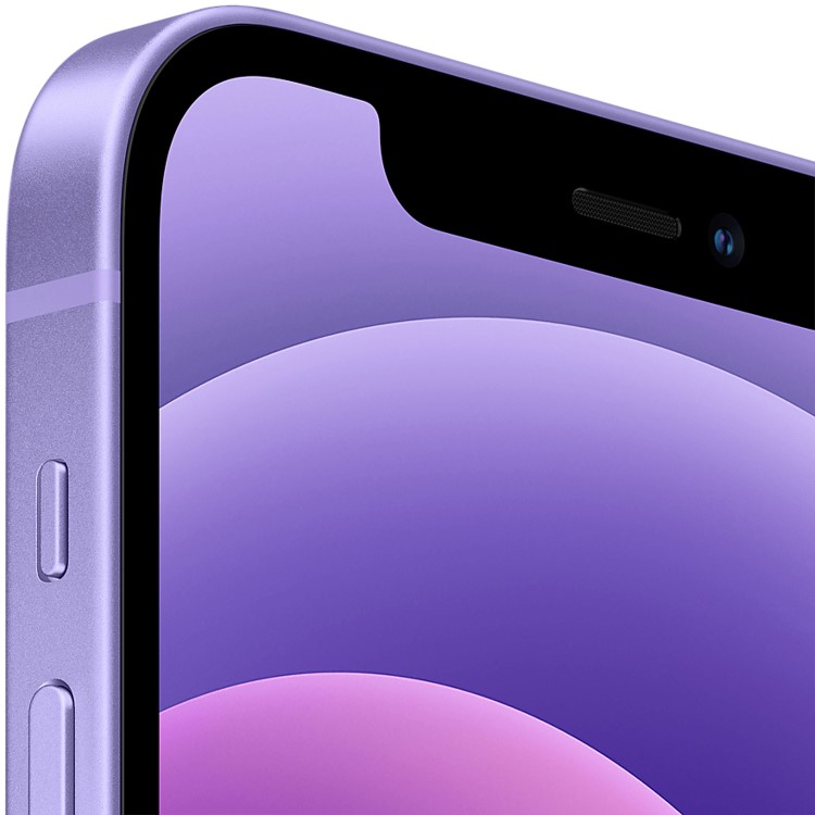 Refurbished Apple iPhone 12 Mini Purple 5.4" 128GB 5G Unlocked & SIM Free Smartphone
