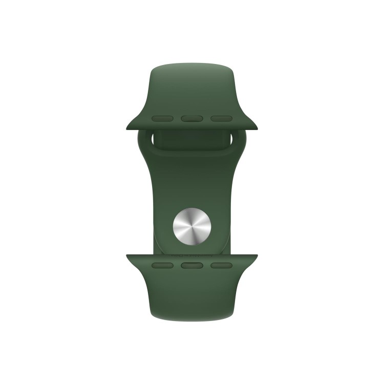 Apple Watch Series 7 GPS + Cellular 41mm Green Aluminium Case with Clover Sport Band - Regular