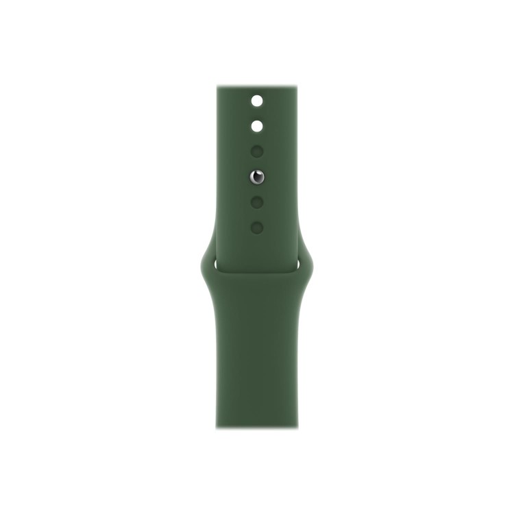 Apple Watch Series 7 GPS + Cellular 45mm Green Aluminium case with clover Sport Band