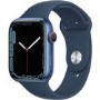 Apple Watch Series 7 GPS 41mm Blue Aluminium Case with Abyss Blue Sport Band