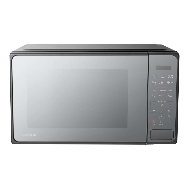 Toshiba MM2-EM20PF 20 Litres Microwave Oven - Mirror Finish Black