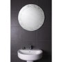 Croydex Meadley Hang N Lock Bathroom Mirror - 600 x 600mm