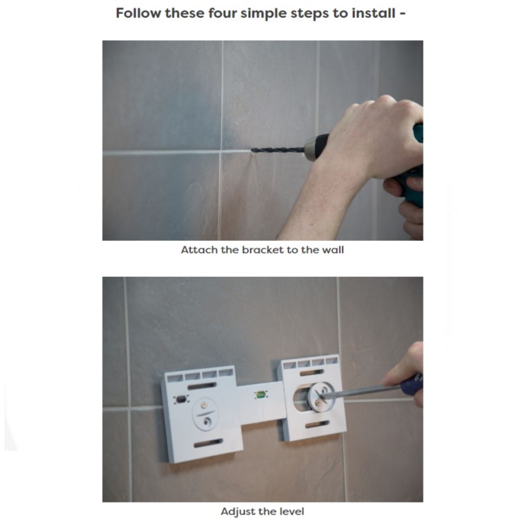 Oval Hang N Lock Bathroom Mirror 400 x 650mm  - Croydex