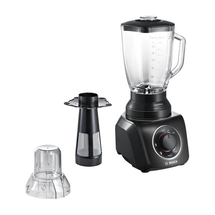 Bosch MMB43G3BGB Silentmixx Blender - Black & Stainless Steel