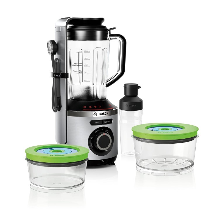 Bosch MMBV625M VitaMaxx 1000W Vacuum Blender - Silver