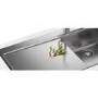 Franke MMX661R Mythos 1.5 Bowl SilkSteel Sink with Right Hand Drainer