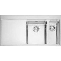 Franke MMX661LDP Mythos 1.5 Bowl SilkSteel Sink and Tap Designer Pack