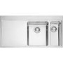 Franke MMX661LDP Mythos 1.5 Bowl SilkSteel Sink and Tap Designer Pack