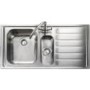 GRADE A2 - Rangemaster Manhattan 1010x515 1.5 Bowl RHD Stainless Steel Sink