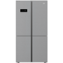 Beko 572 Litre 4 Door American Fridge Freezer - Stainless Steel