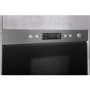 Refurbished Hotpoint MN314IXH Built In 22L with Grill 750W Microwave Stainless Steel
