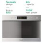 Hotpoint Built-In Microwave with Grill - Stainless Steel