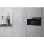 GRADE A1 - Hotpoint MN314IXH 22L Built-in Microwave with Grill Stainless Steel