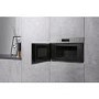 Refurbished Hotpoint MN314IXH Built In 22L with Grill 750W Microwave Stainless Steel