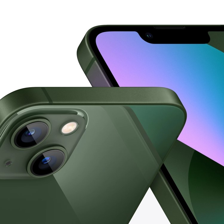 Apple iPhone 13 Green 6.1" 128GB 5G Unlocked & SIM Free Smartphone