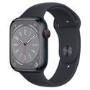 Apple Watch Series 8 GPS + Cellular 45mm Midnight Aluminium Case with Midnight Sport Band - Regular