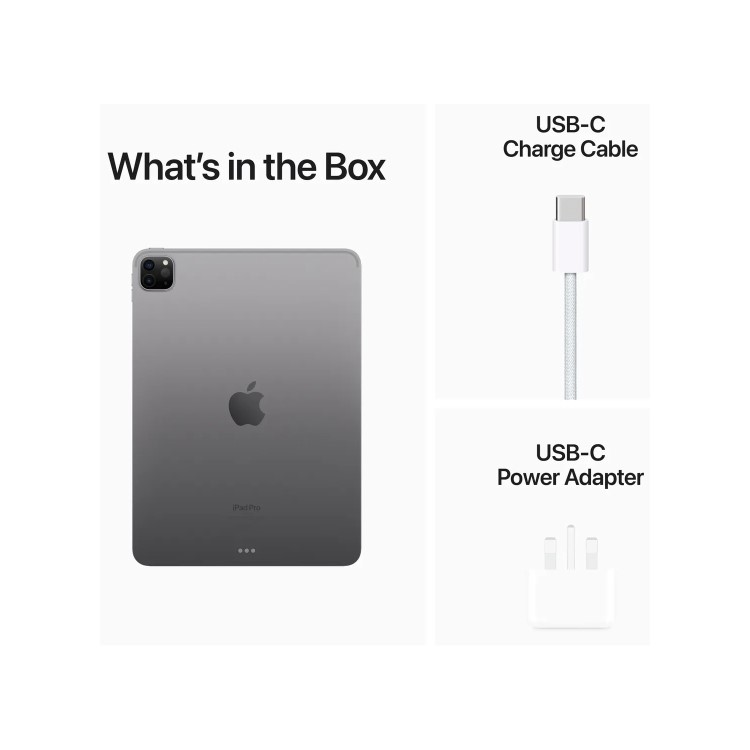 Apple iPad Pro 2022 12.9" Silver 128GB Cellular Tablet