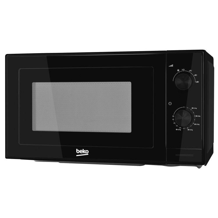 GRADE A1 - Beko MOC20100B 700W 20L Freestanding Microwave Oven - Black