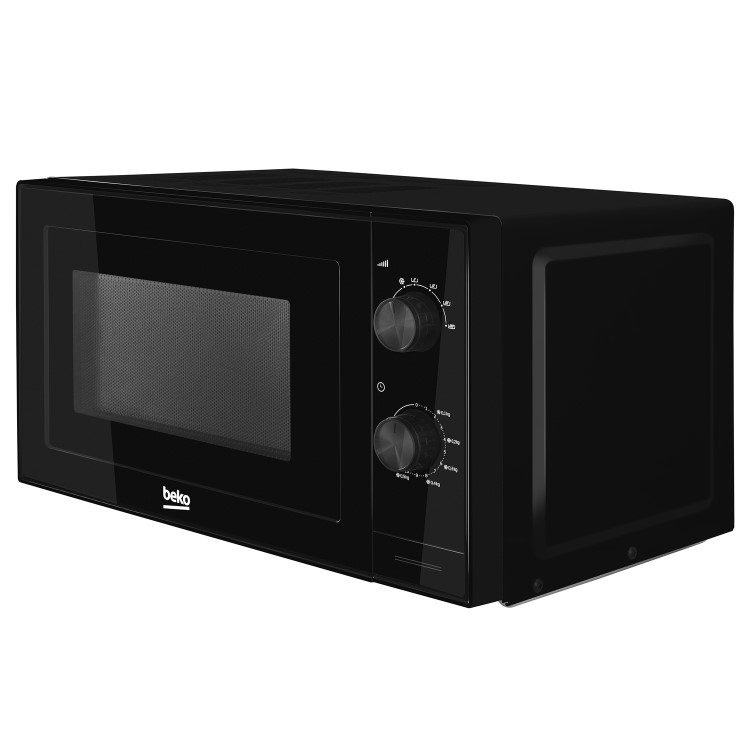 GRADE A1 - Beko MOC20100B 700W 20L Freestanding Microwave Oven - Black