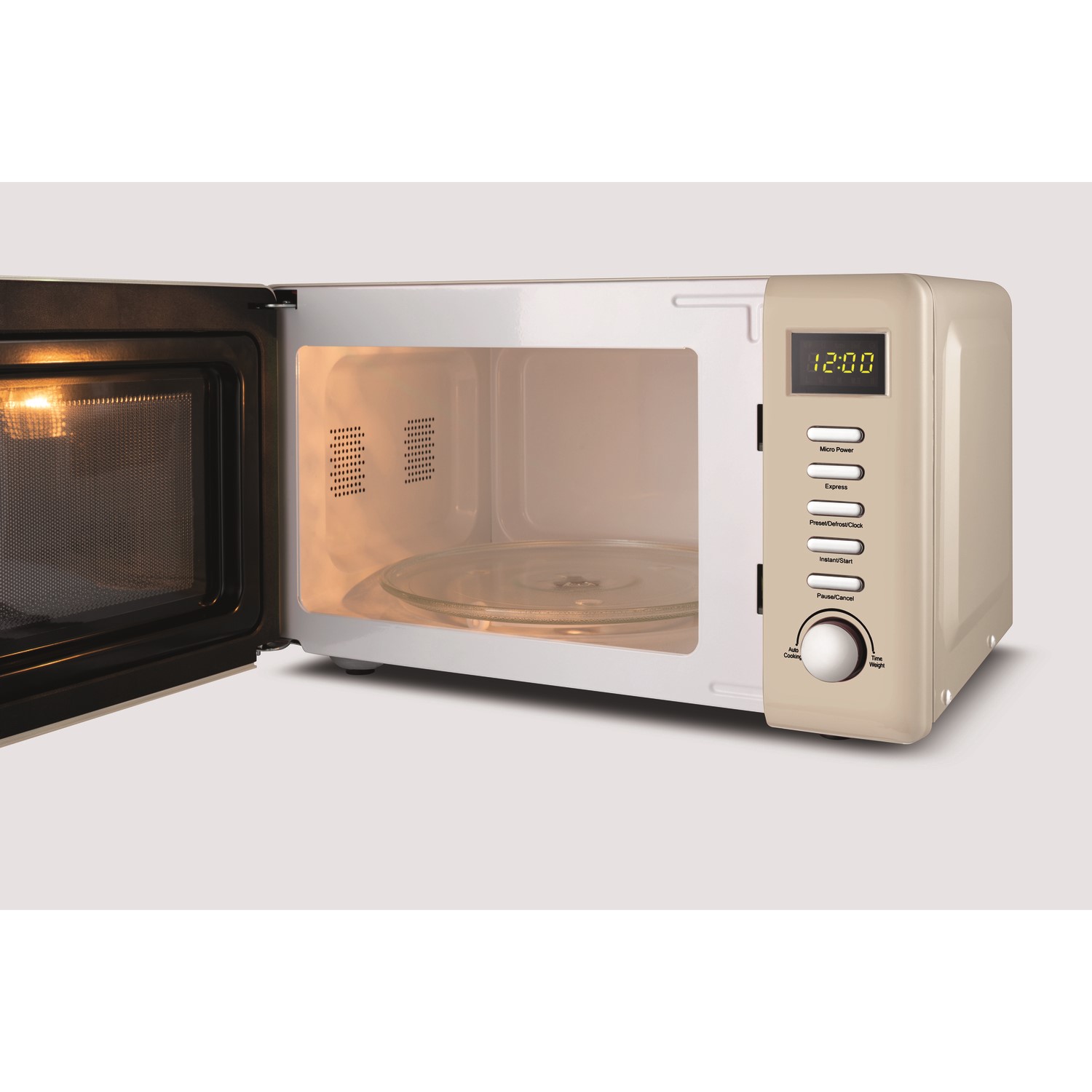 Buy Cream Digital 800W 20L Microwave from the Next UK online shop