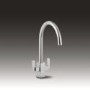 GRADE A1 - As new but box opened - Smeg MODENA Chrome Dual Flow Mixer Tap
